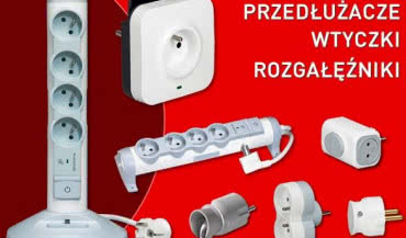 Przedłużacze i gniazda Legrand z ochroną przeciwprzepięciową